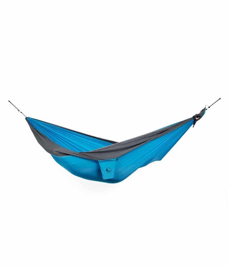 hammock para slackline aqua dark grey