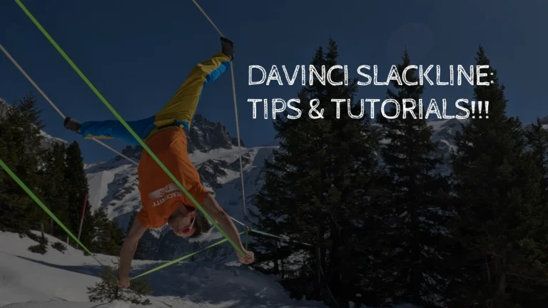 davinci slackline tutorials and tips