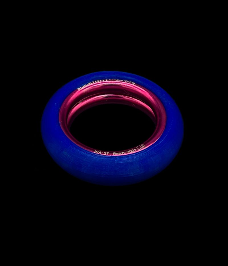 Leash ring highline padding sapphire blue